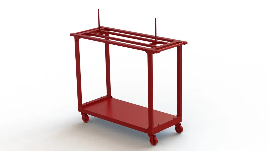 Metal Display Stand Movable Drink Rack with Wheels